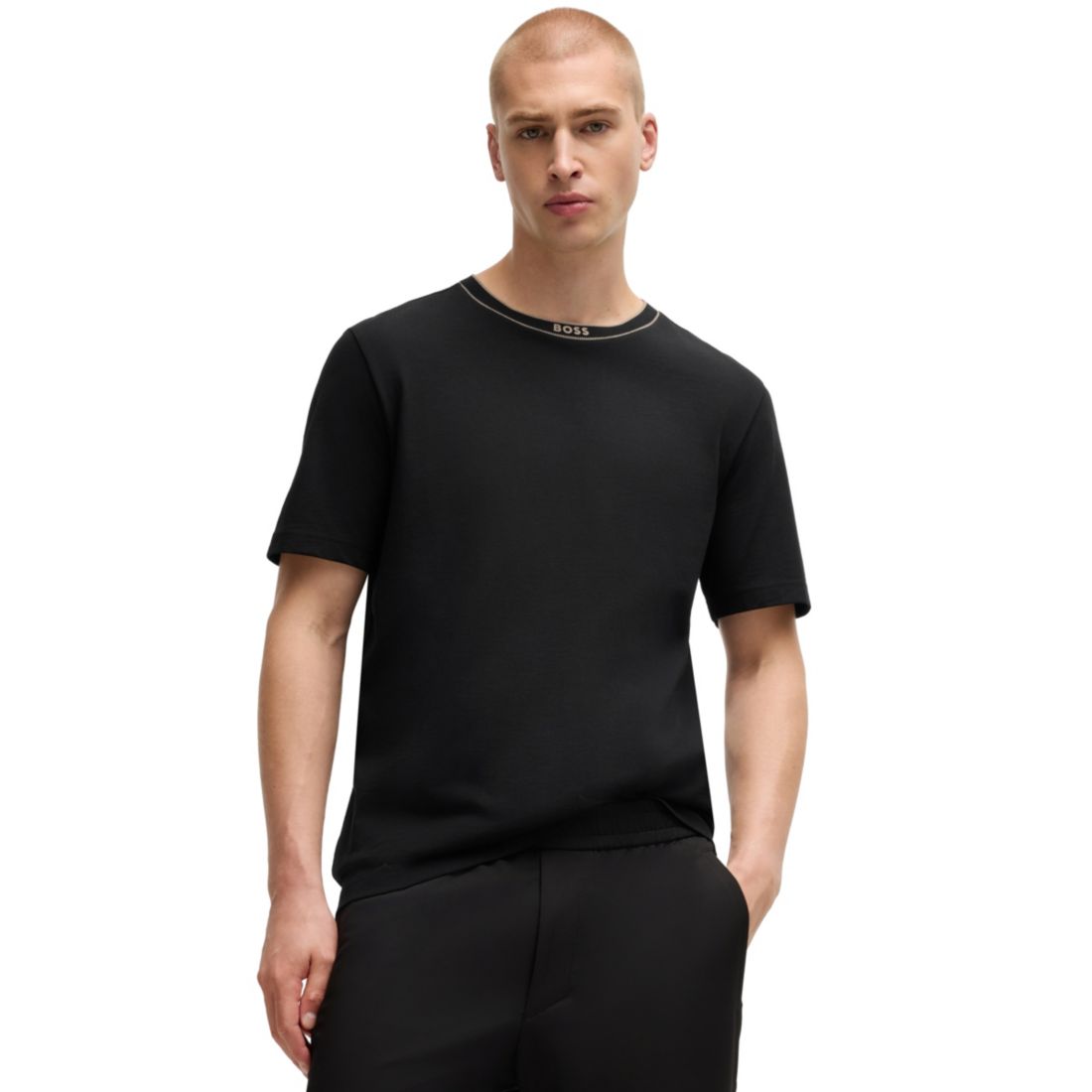 Boss by Hugo Boss Men's Logo Collar T-Shirt