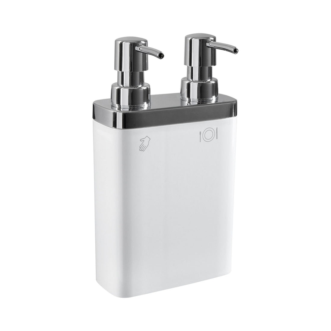 Kitchen Details Dual Pump Soap Lotion Dispenser