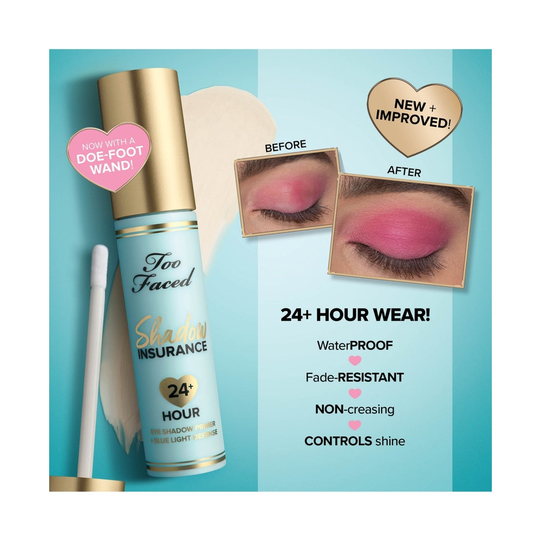 Too Faced Shadow Insurance 24-Hour Eye Shadow Primer