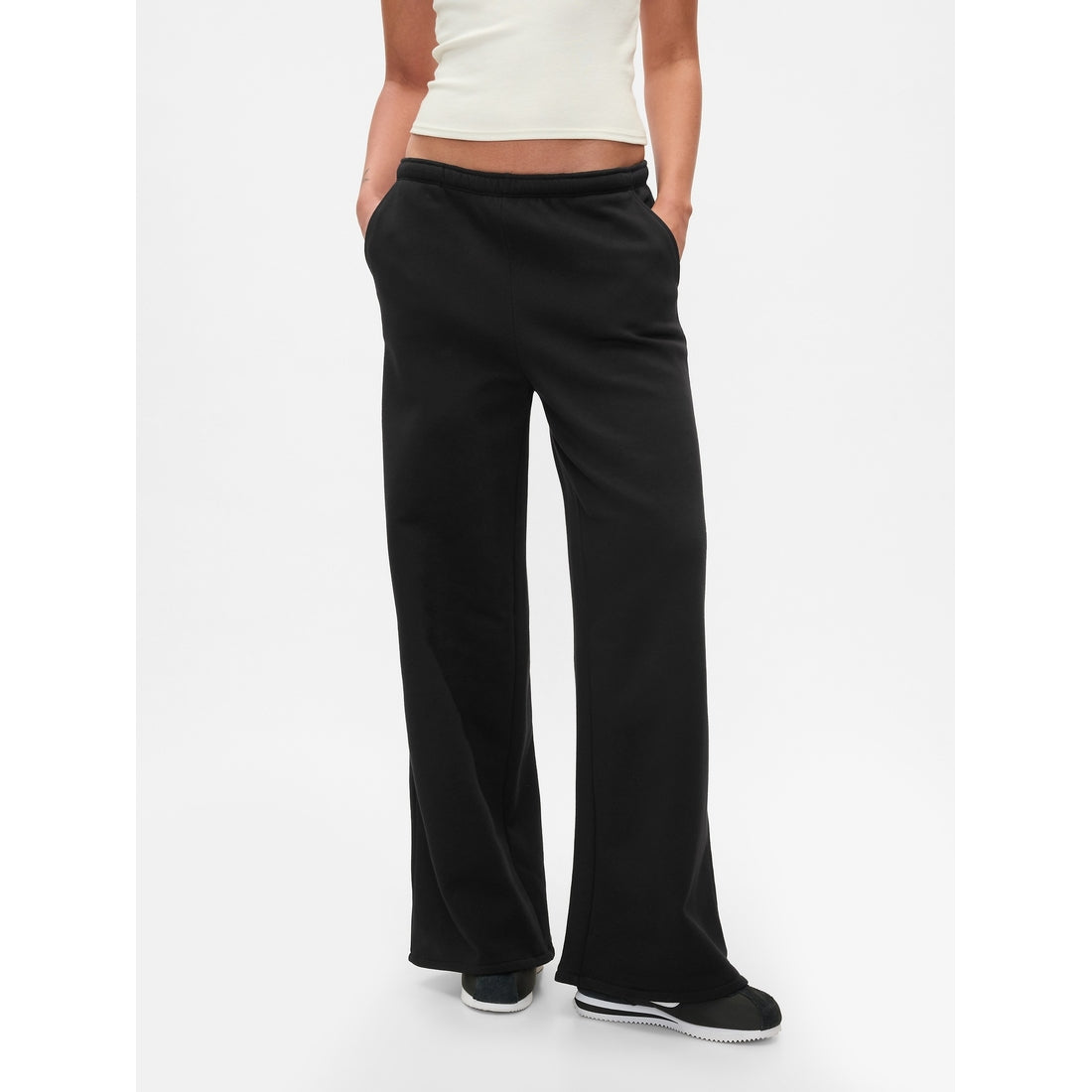 Women's Vintagesoft Baggy Wide-Leg Sweatpants