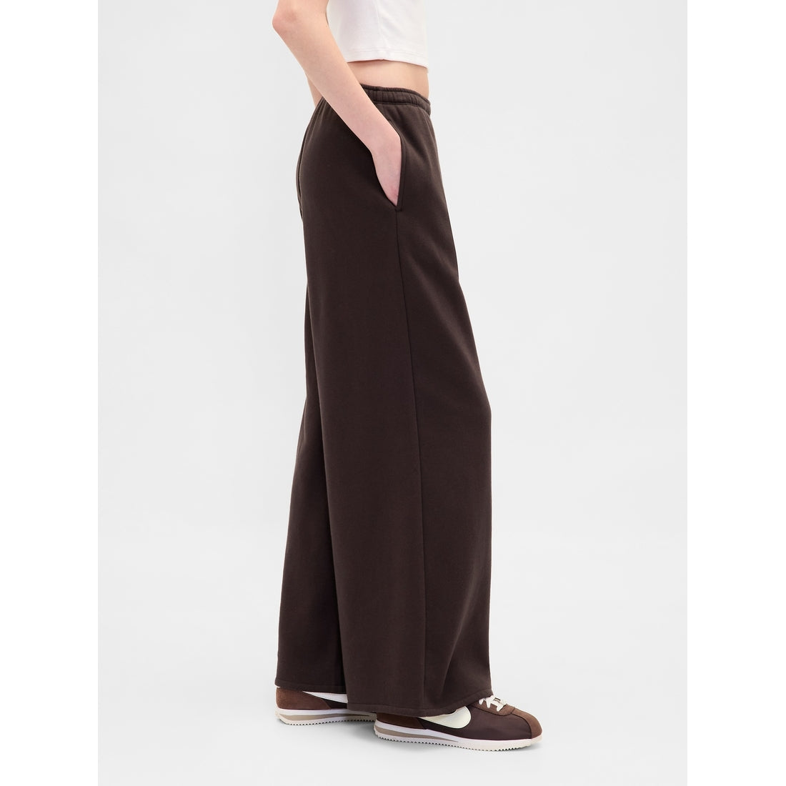 Women's Vintagesoft Baggy Wide-Leg Sweatpants