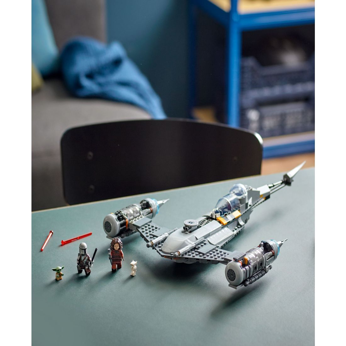 Lego Star Wars 75325 The Mandalorian N-1 Starfighter Toy Minifigure Building Set