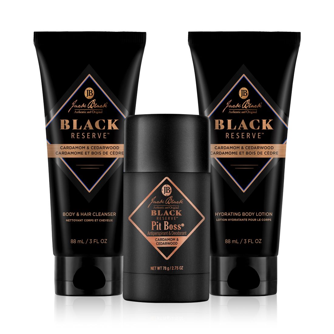 Jack Black 3-Pc. Black Reserve Body Collection Gift Set