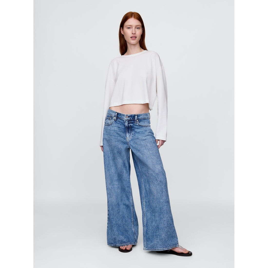 Women's Low Slung Extra Baggy Jeans