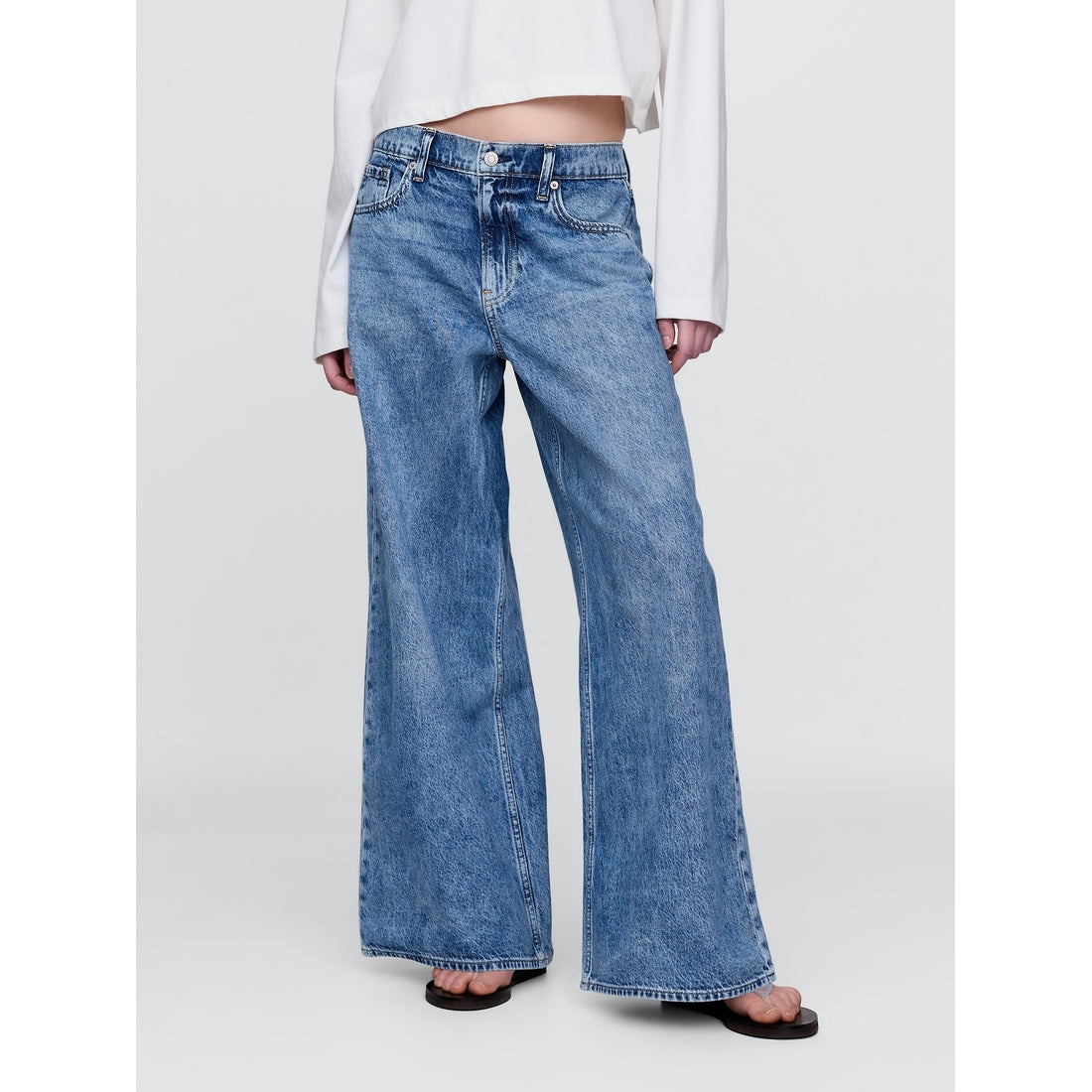 Women's Low Slung Extra Baggy Jeans