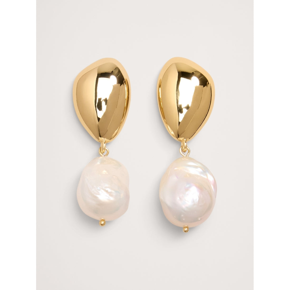Women's Telaio Pebble Pearl Earrings By Aureus + Argent