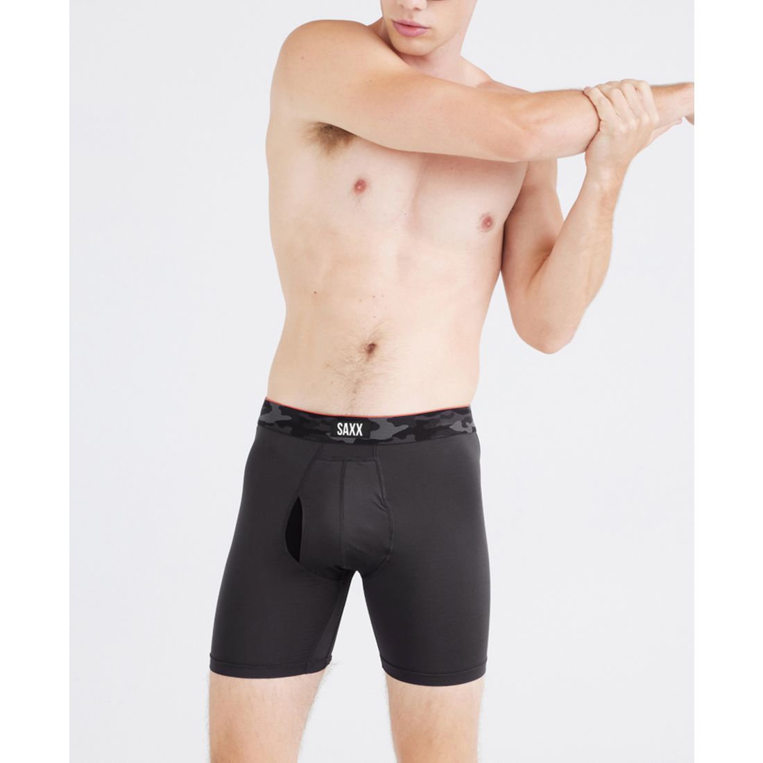 Saxx Men's Multi-Sport 2-Pack Solid Mesh Boxer Briefs