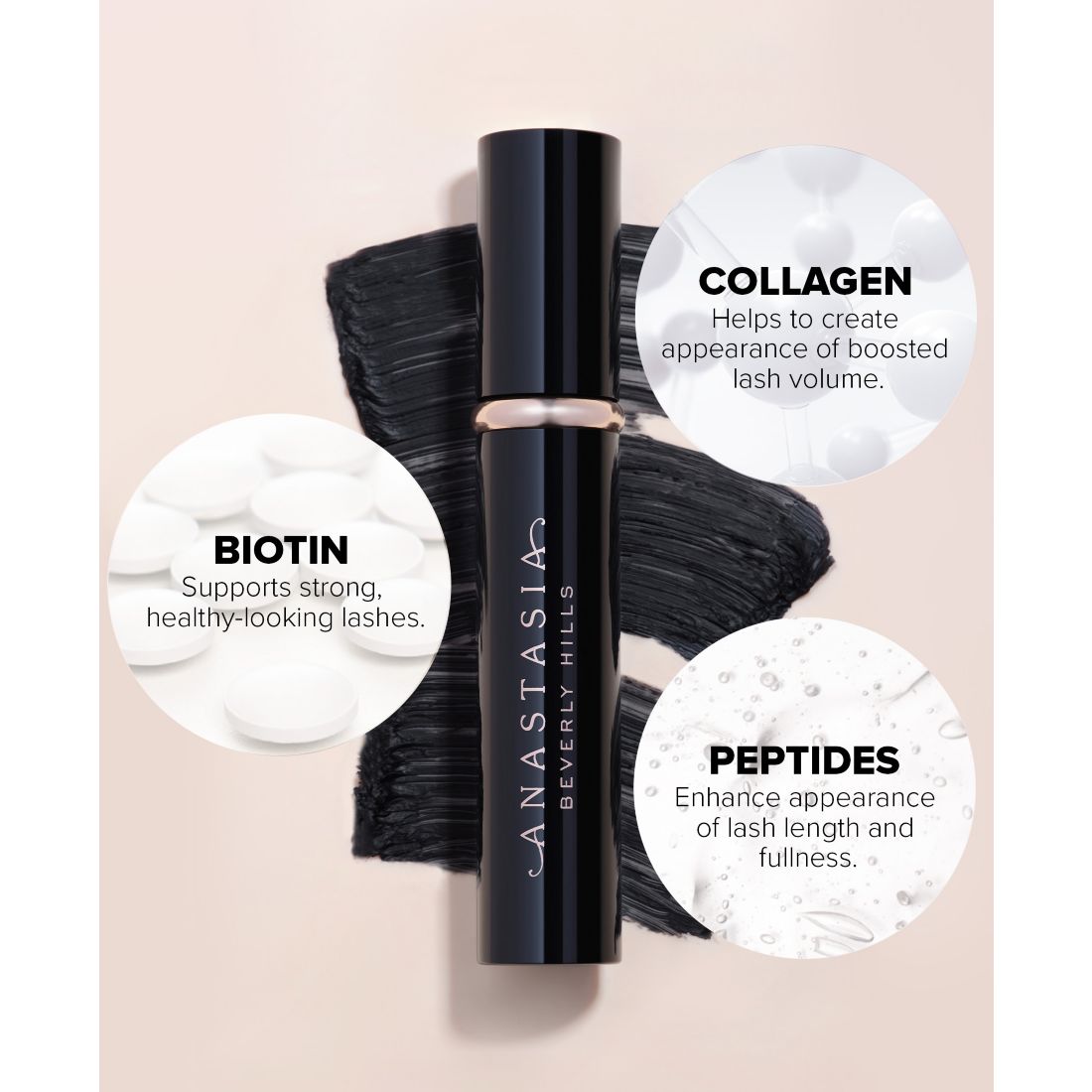 Anastasia Beverly Hills Lash Sculpt Lengthening & Volumizing Mascara Mini, 0.17 oz.