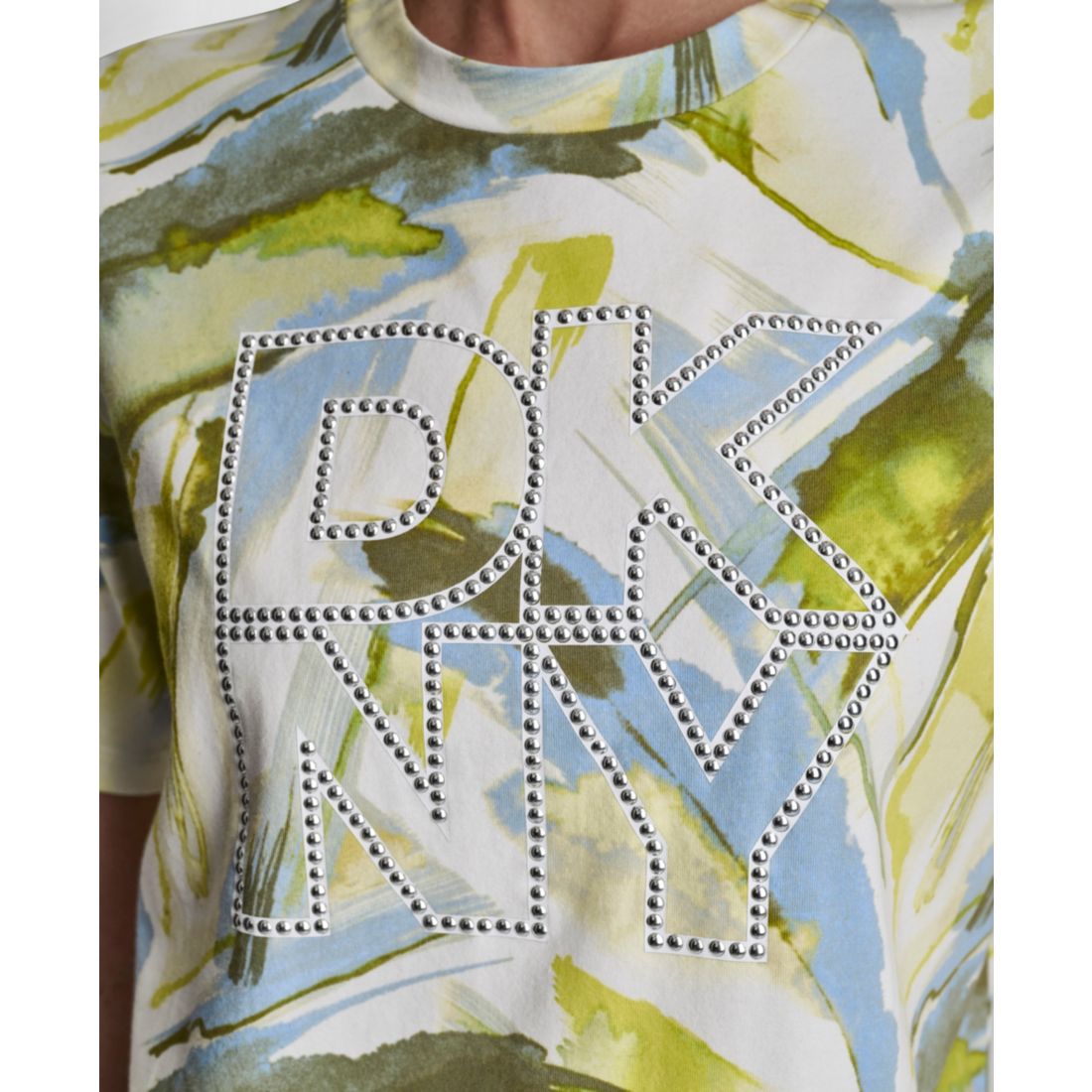 Dkny Women's Crewneck Short-Sleeve Top