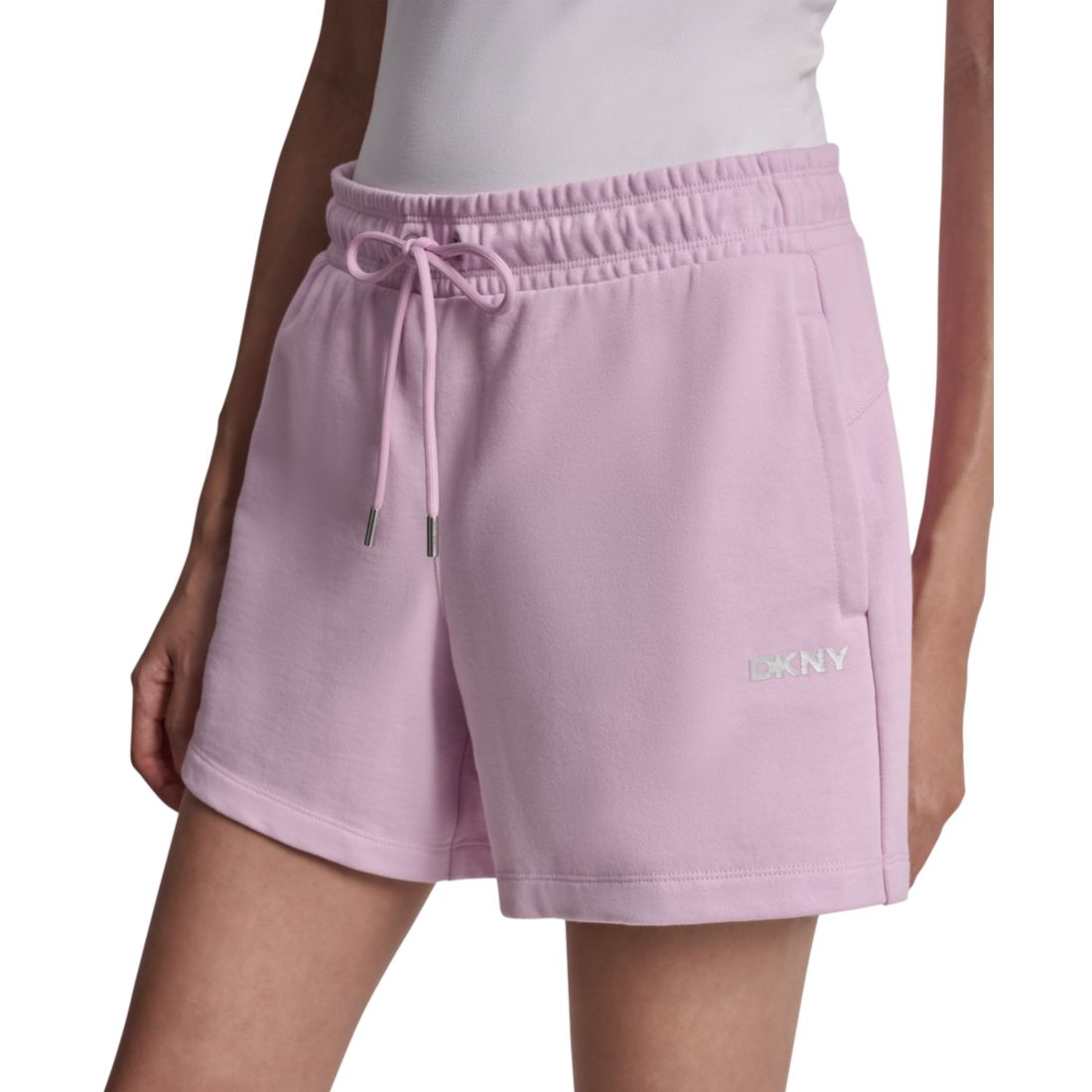 Dkny Sport Women's Foil Logo Shorts