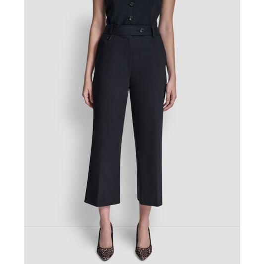 Dkny Women's Pintuck Straight Fit Pants