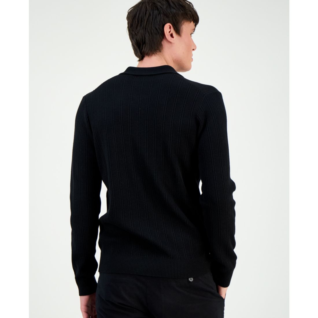 Hugo Boss Men's Sastoro Long-Sleeve Quarter-Zip Textured Sweater