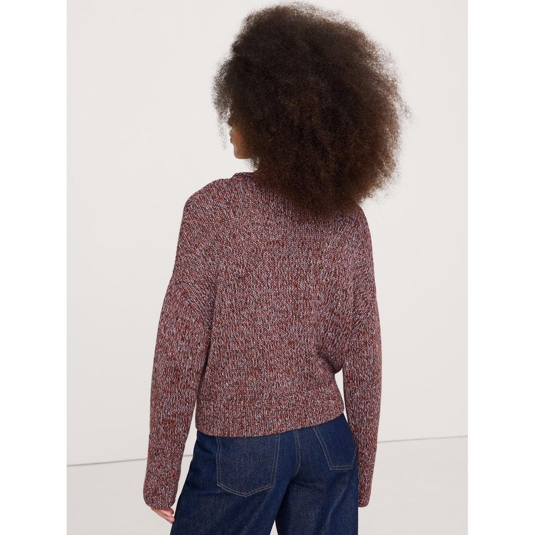 Women's Cotton Roll-Neck Sweater