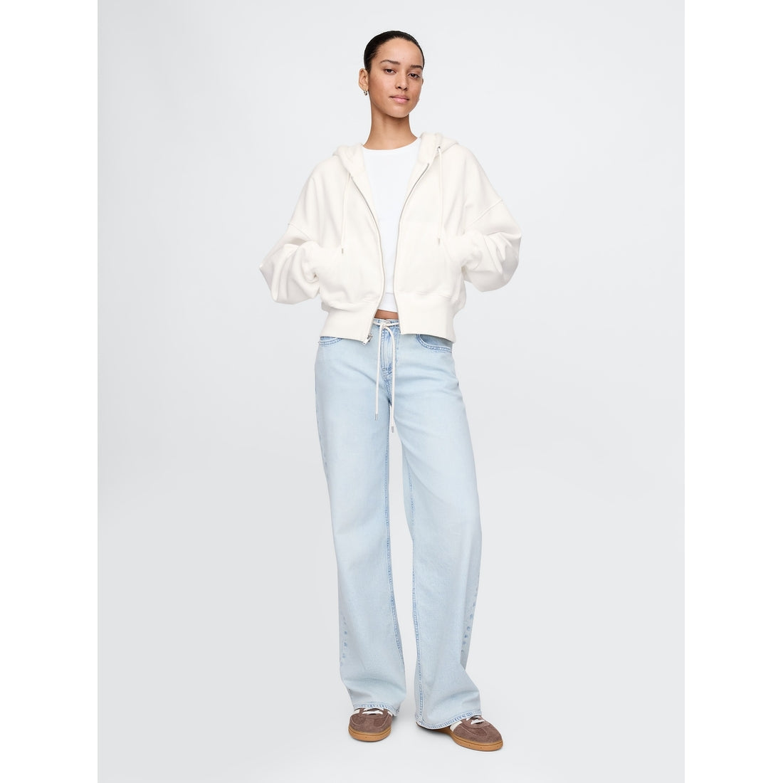 Women's Vintagesoft Full-Zip Wedge Hoodie
