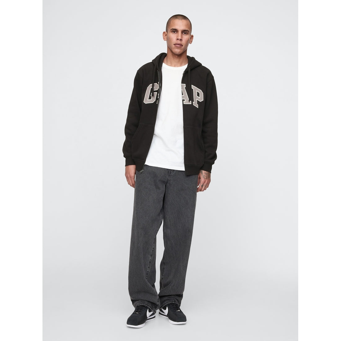 Adult Vintagesoft Arch Logo Full-Zip Hoodie