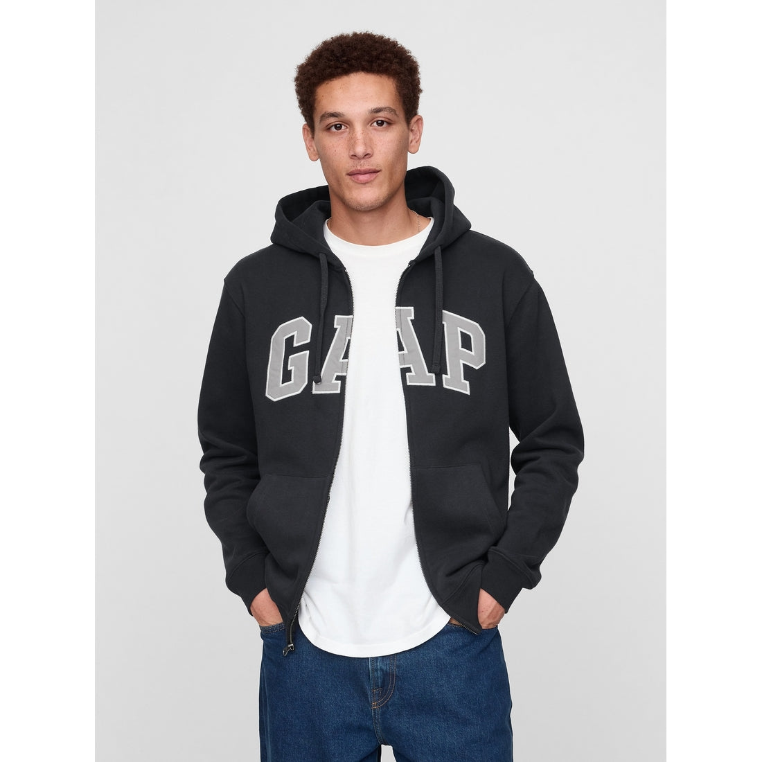Adult Vintagesoft Arch Logo Full-Zip Hoodie