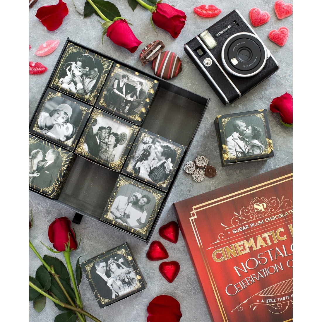Sugar Plum Chocolates Cinematic Love: Nostalgic Celebration of Treats