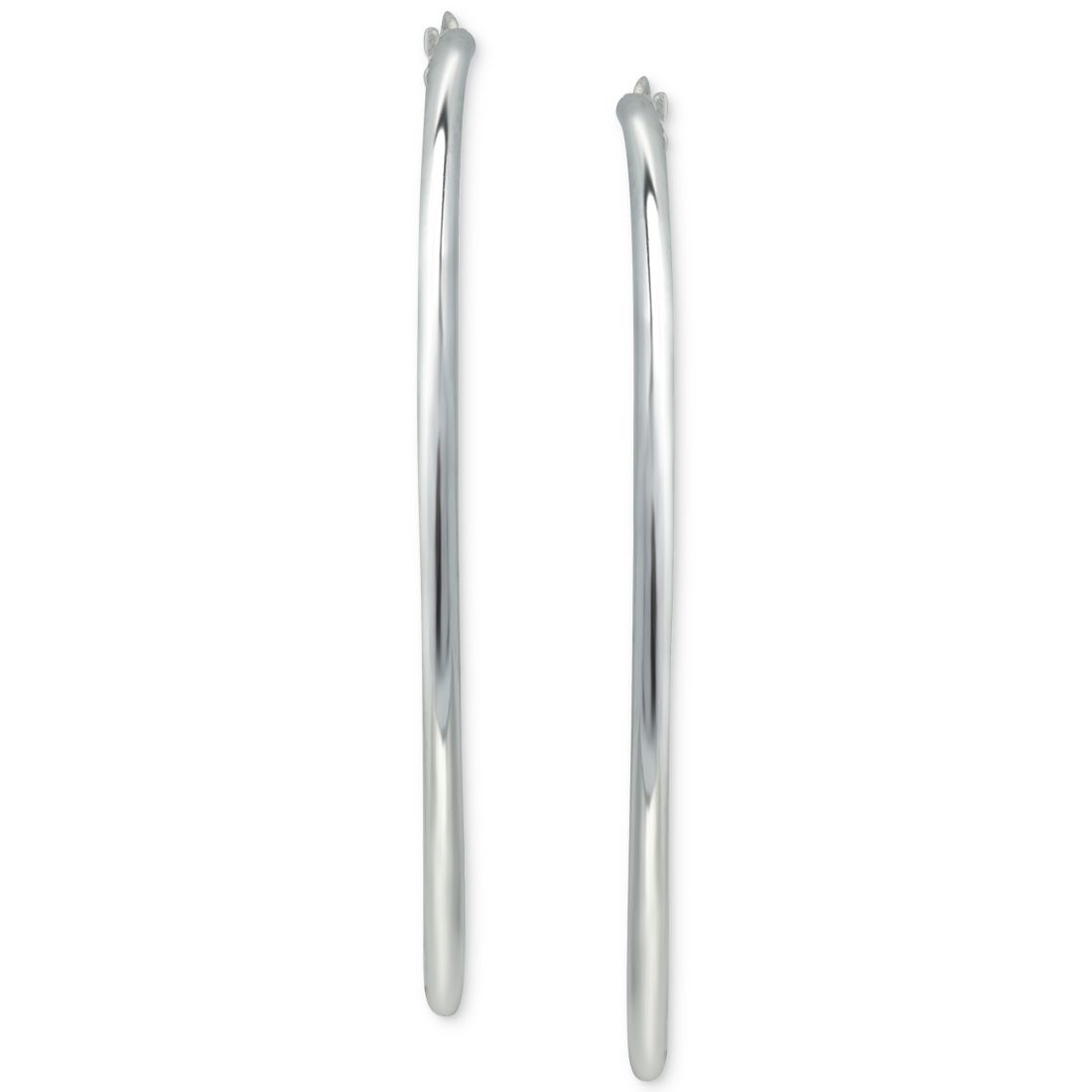 Giani Bernini Large Sterling Silver Hoop Earrings, 1.75"