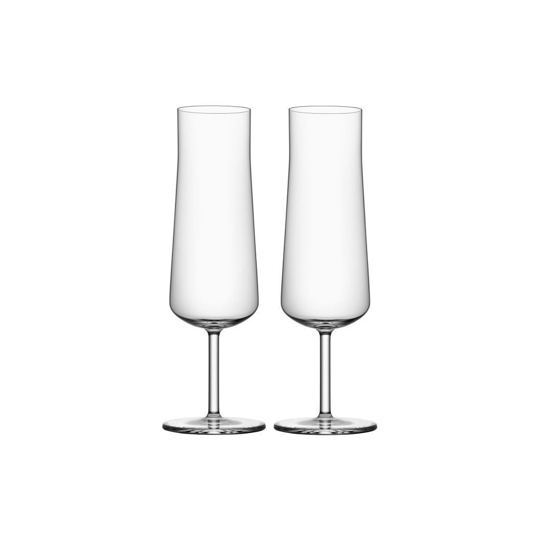 Orrefors Informal Champagne Glass Set, 2 Pieces