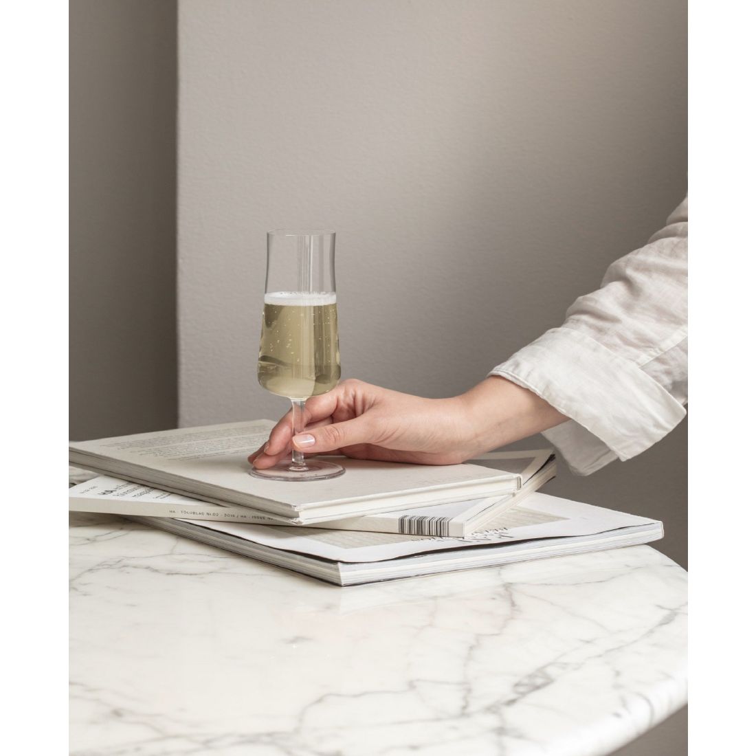 Orrefors Informal Champagne Glass Set, 2 Pieces