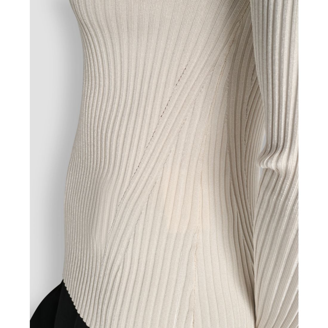 Dkny Women's Sleek Long Sleeve Shine Sweater