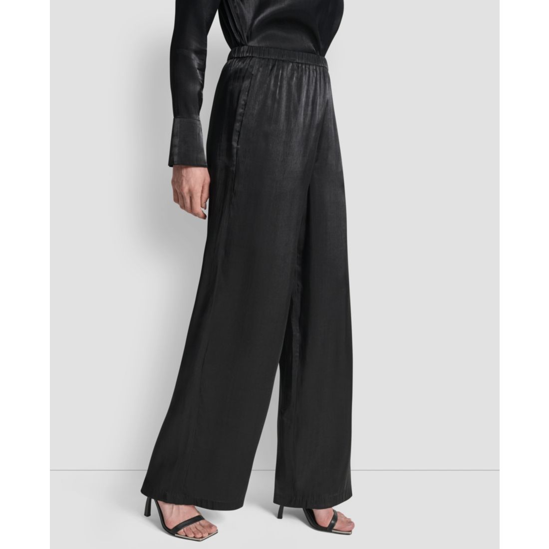 Dkny Women's Wide Leg Pants