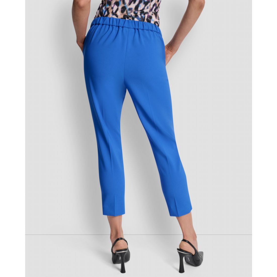 Dkny Women's Mid-Rise Straight-Leg Ankle Pants