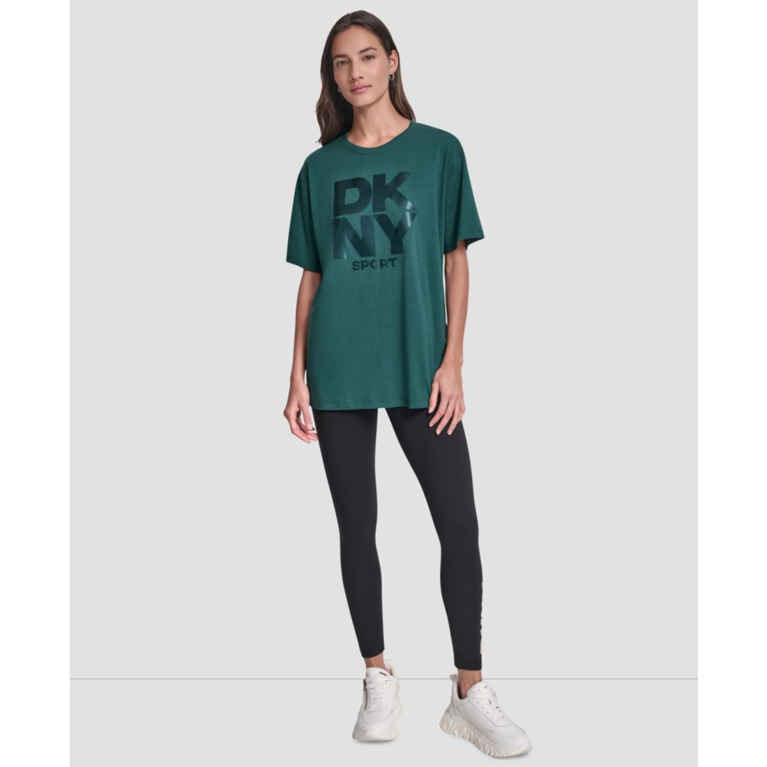 Dkny Women's Oversized Short Sleeve Tunic T-Shirt