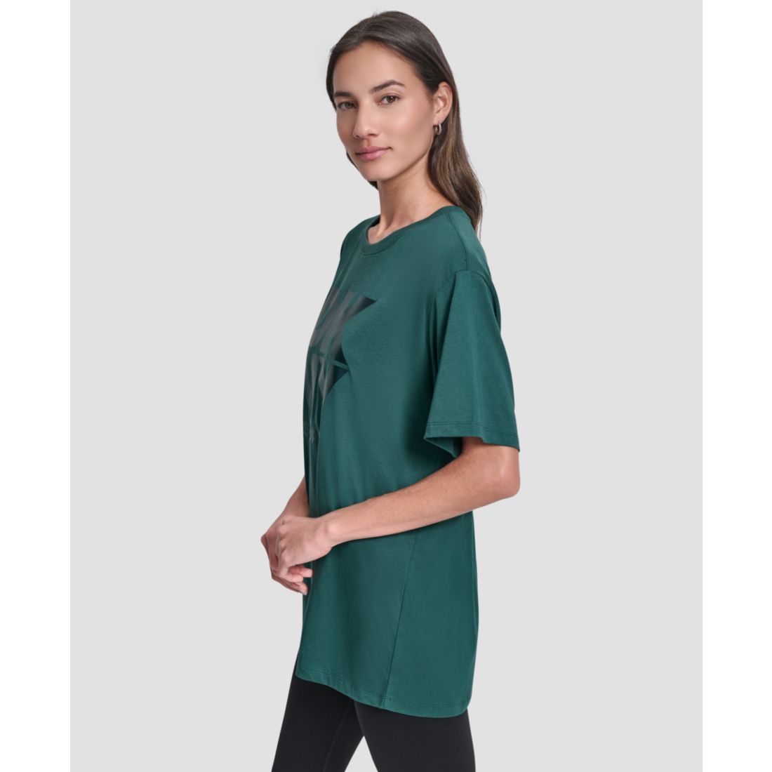 Dkny Women's Oversized Short Sleeve Tunic T-Shirt