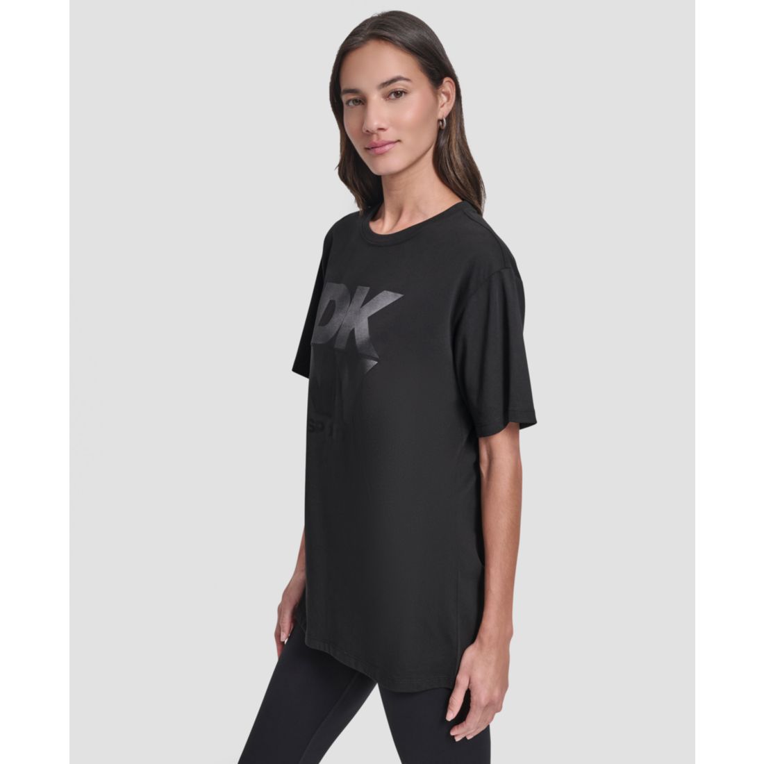 Dkny Women's Oversized Short Sleeve Tunic T-Shirt