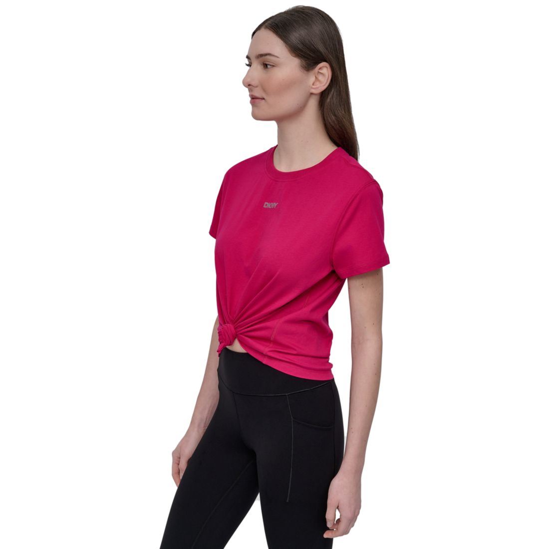 Dkny Women's Studded-Logo T-Shirt