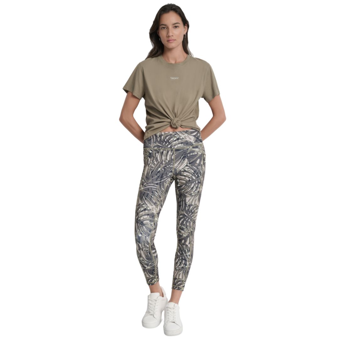 Dkny Women's Studded-Logo T-Shirt