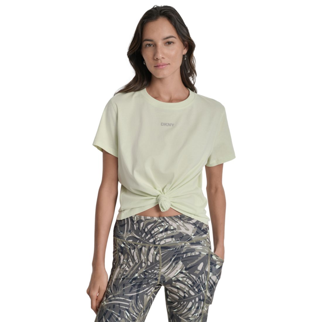 Dkny Women's Studded-Logo T-Shirt