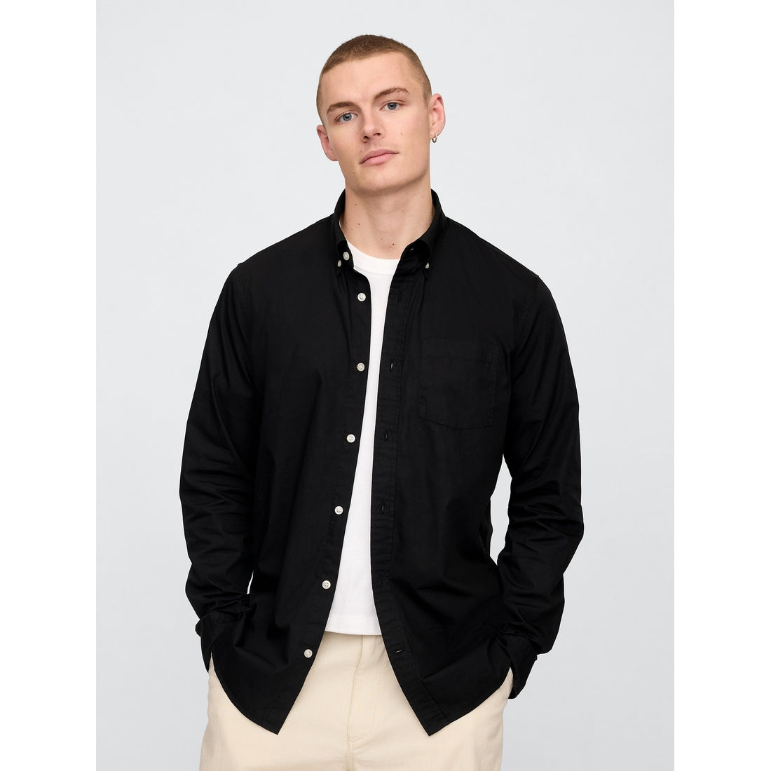 Men's Organic Cotton Poplin Classic Shirt