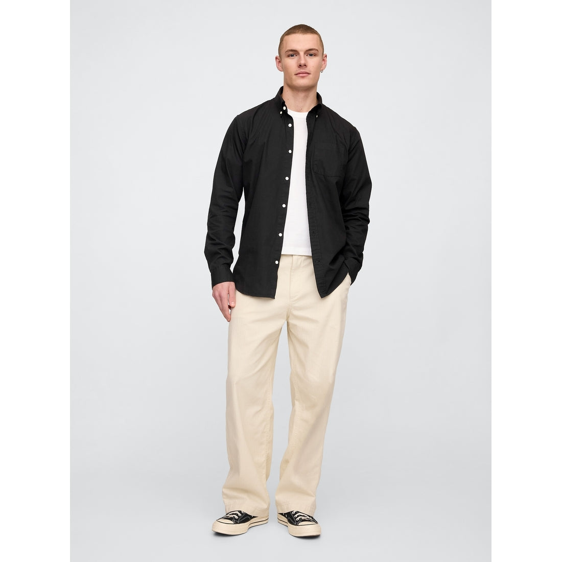 Men's Organic Cotton Poplin Classic Shirt