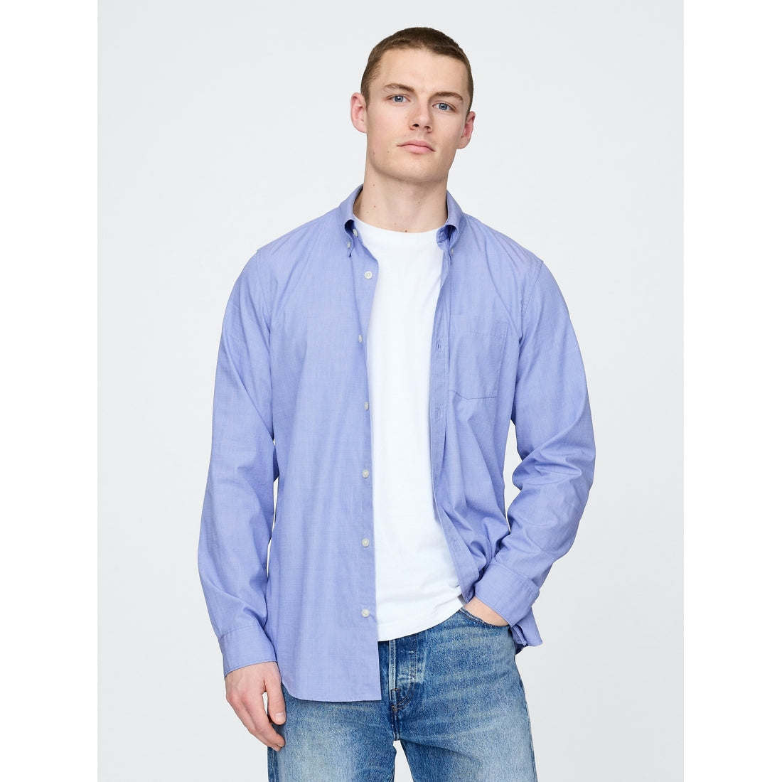 Men's Organic Cotton Poplin Classic Shirt