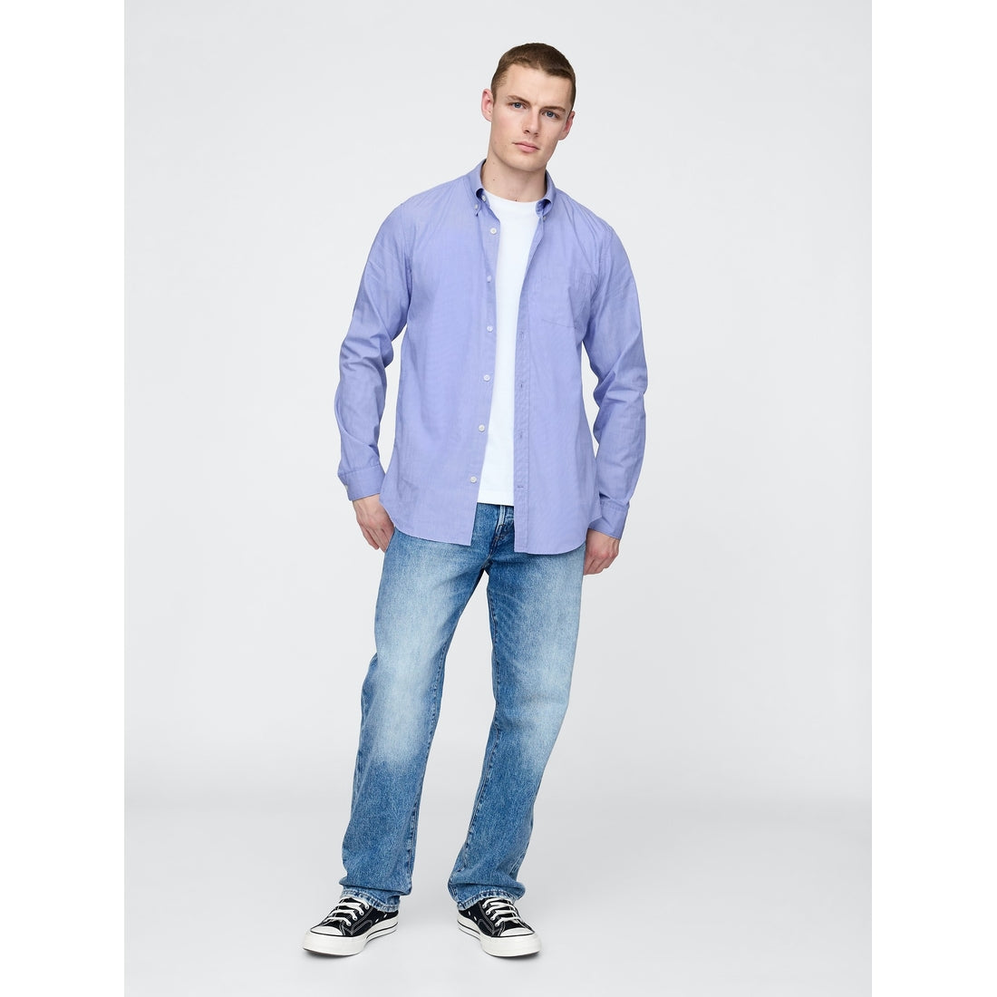 Men's Organic Cotton Poplin Classic Shirt