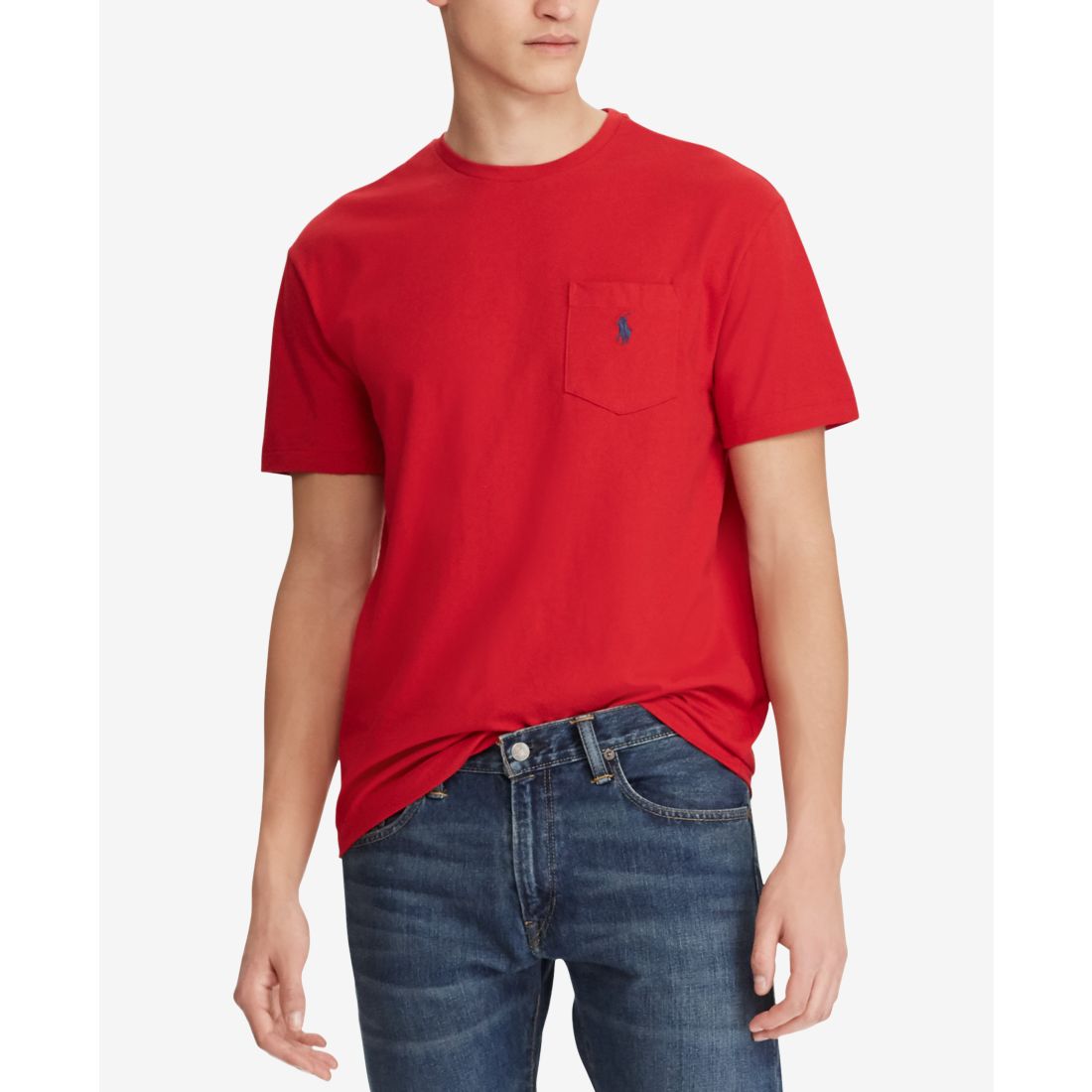 Polo Ralph Lauren Men's Classic Fit Crew Neck Pocket T-Shirt