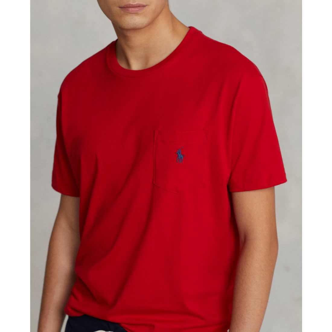 Polo Ralph Lauren Men's Classic Fit Crew Neck Pocket T-Shirt