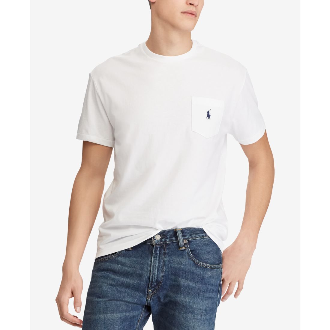 Polo Ralph Lauren Men's Classic Fit Crew Neck Pocket T-Shirt
