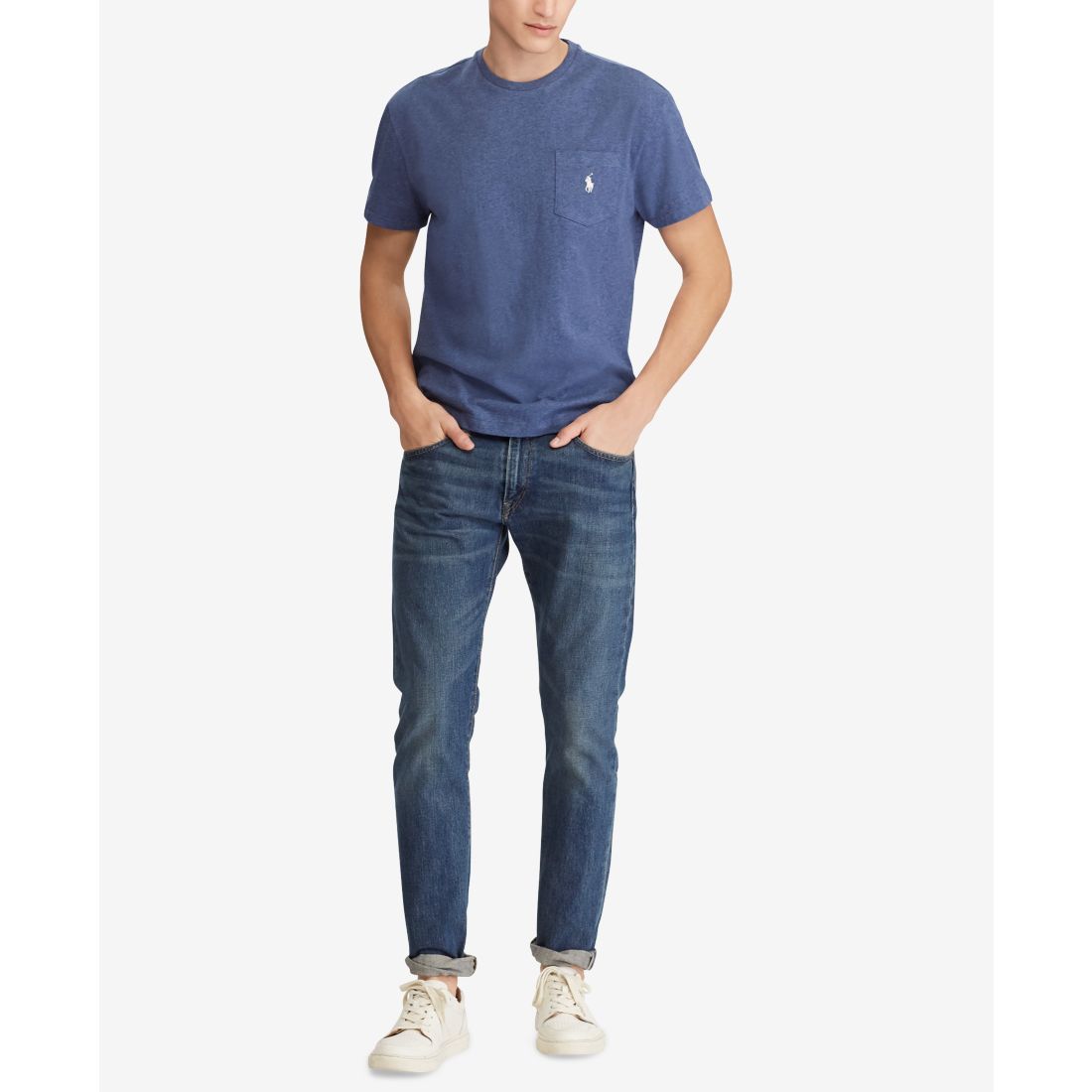 Polo Ralph Lauren Men's Classic Fit Crew Neck Pocket T-Shirt