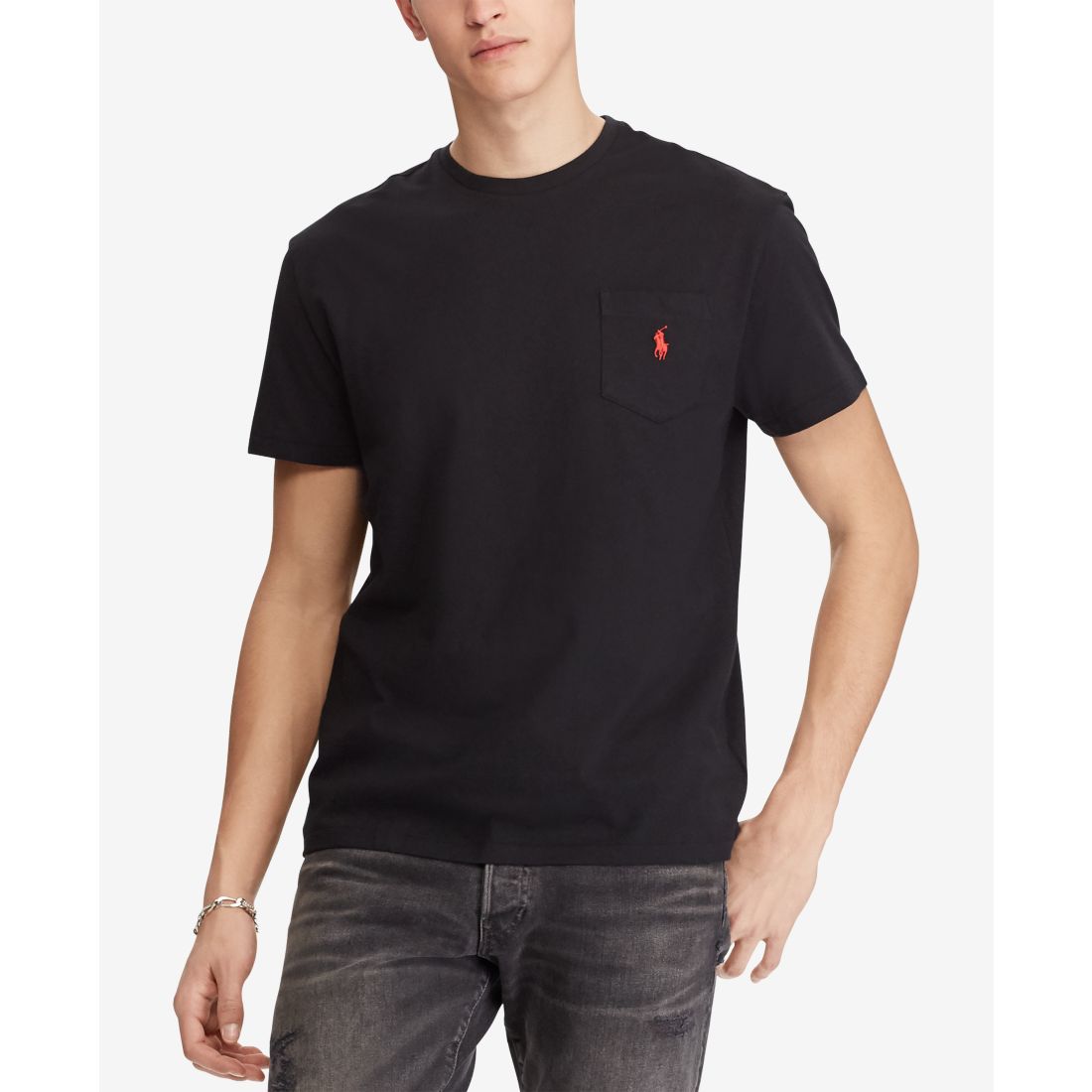 Polo Ralph Lauren Men's Classic Fit Crew Neck Pocket T-Shirt