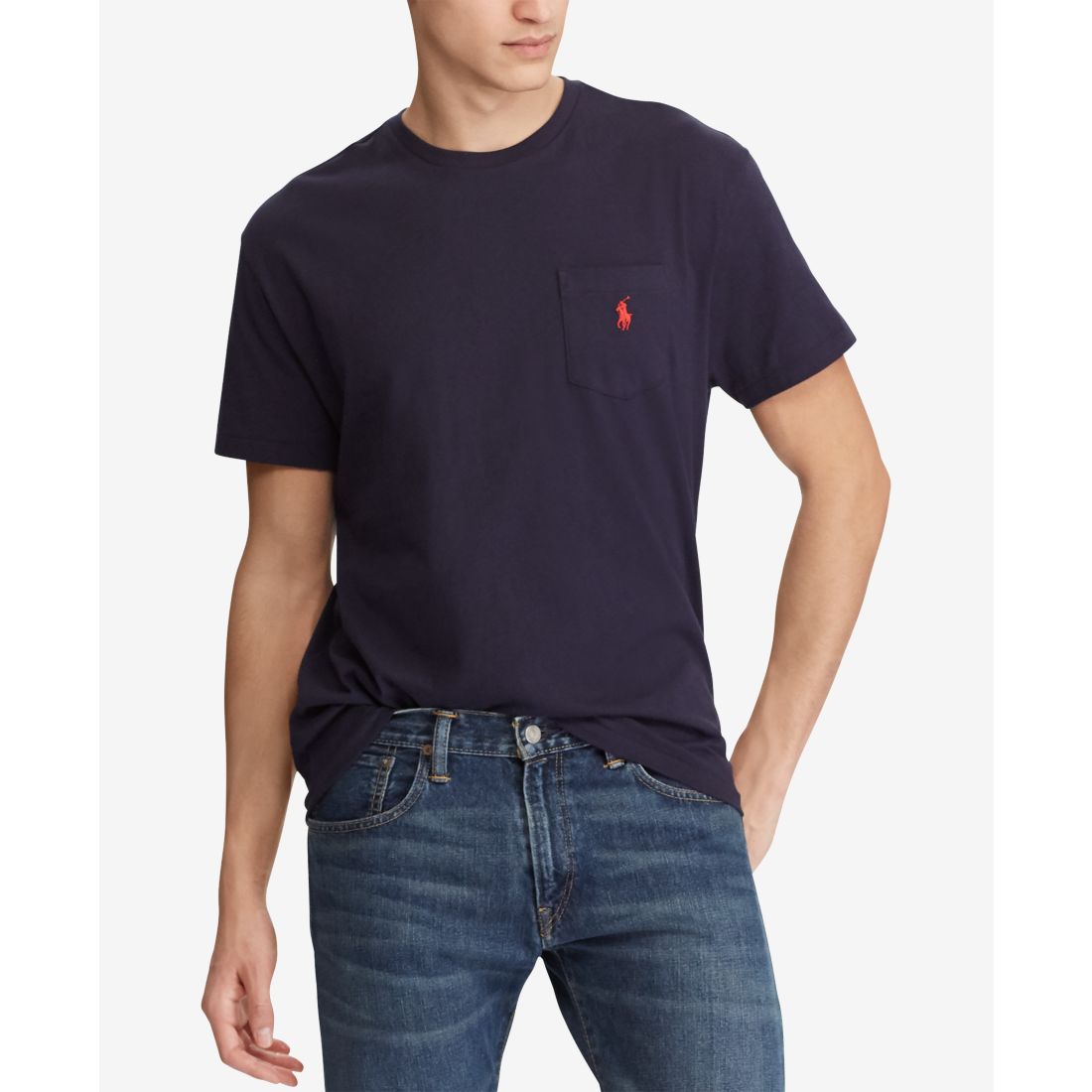 Polo Ralph Lauren Men's Classic Fit Crew Neck Pocket T-Shirt