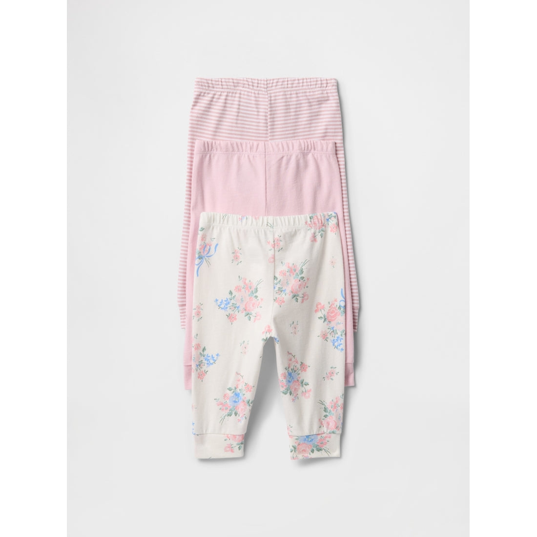 Baby First Favorites Organic Cotton Pull-On Pants (3-Pack)