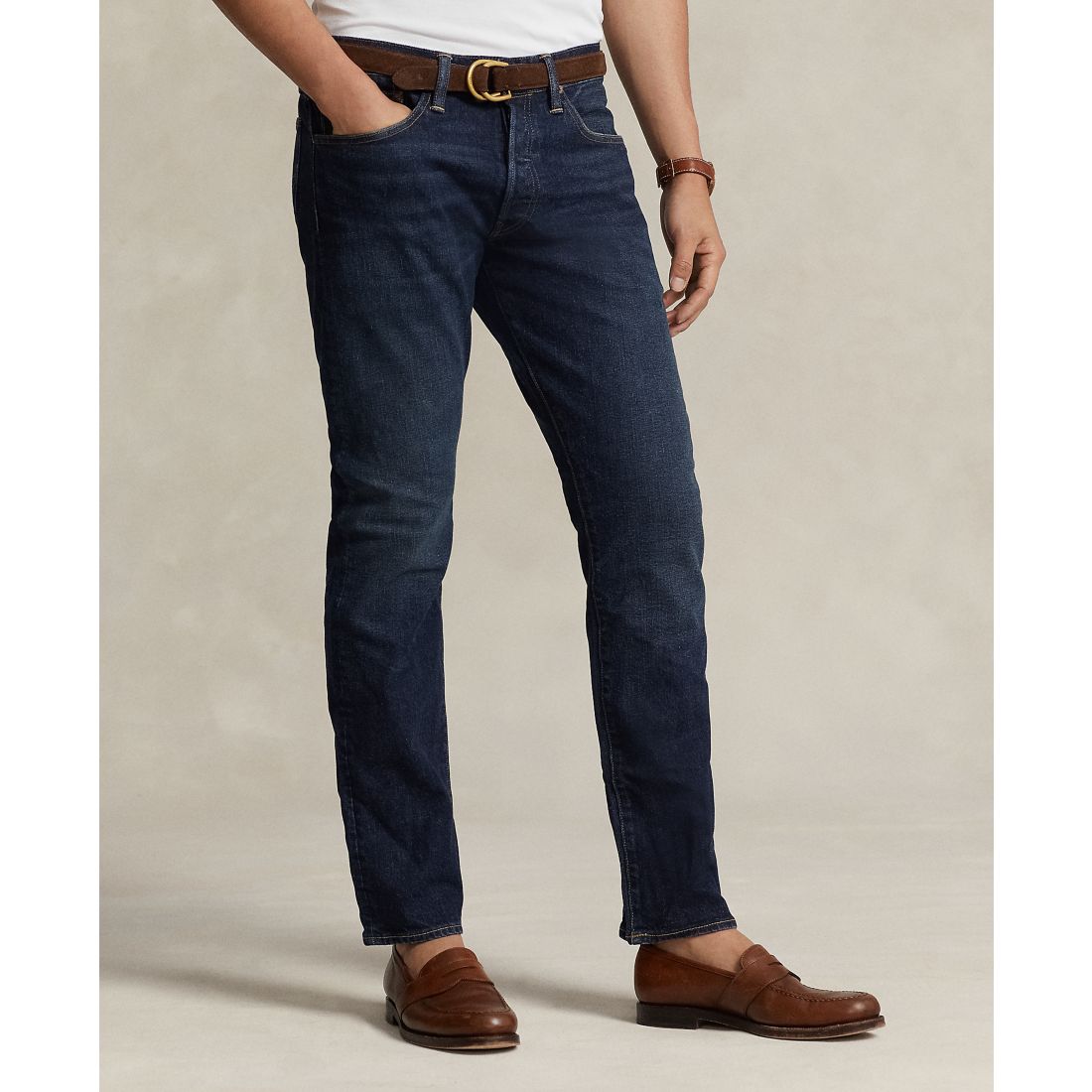 Polo Ralph Lauren Men's Varick Slim Straight Stretch Jeans