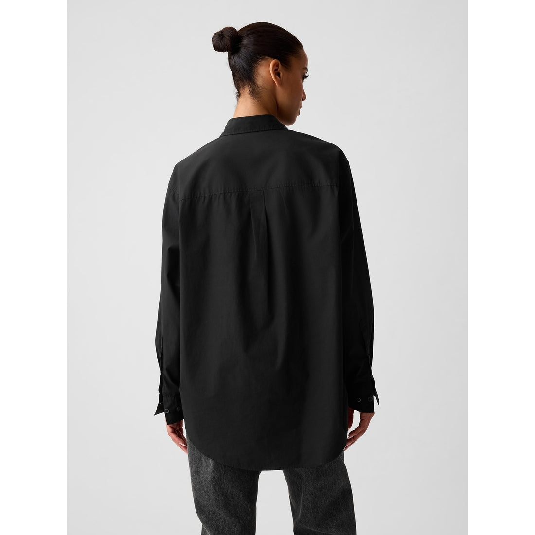 Women's Organic Cotton Poplin Big Shirt
