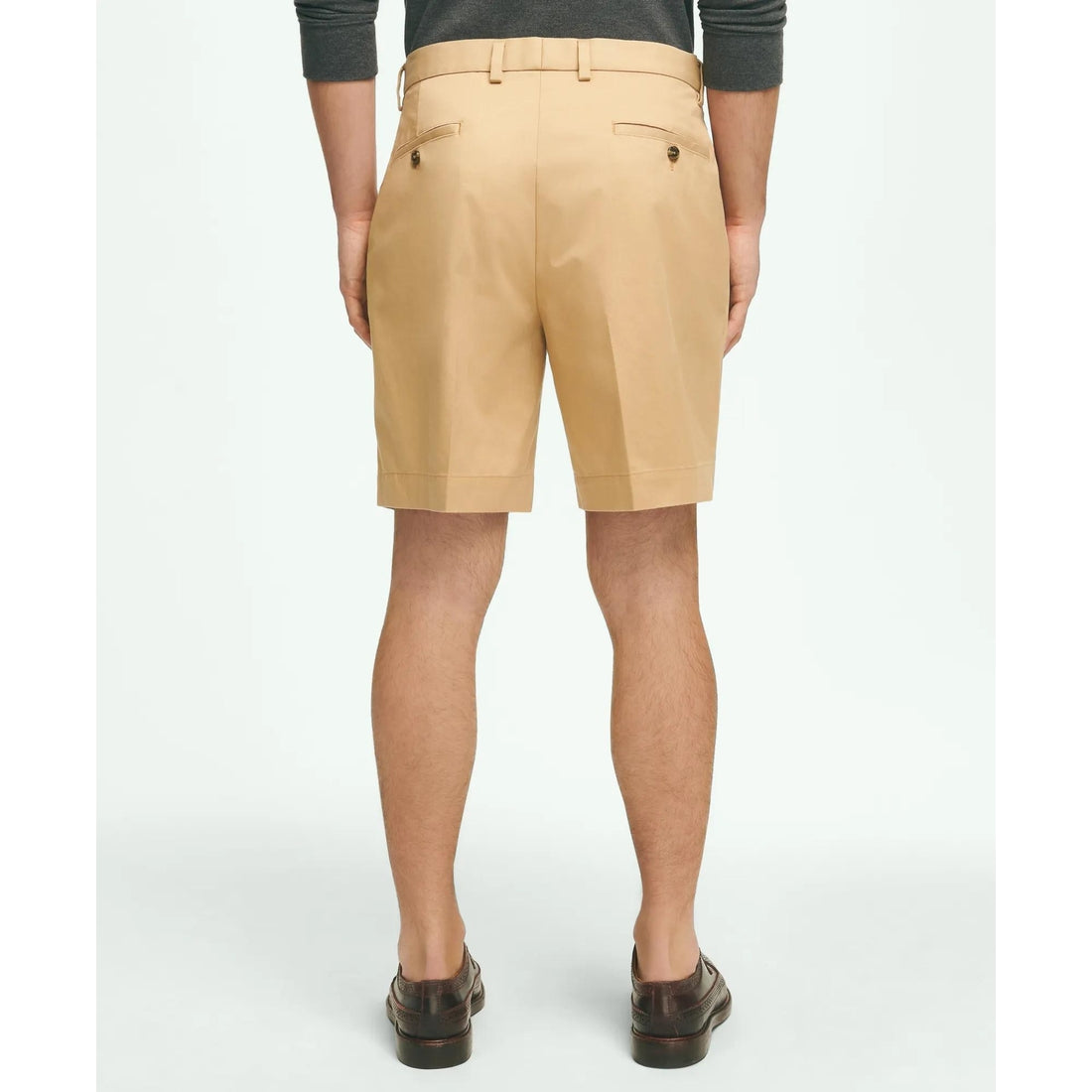 8" Pleat Front Stretch Advantage Chino Shorts
