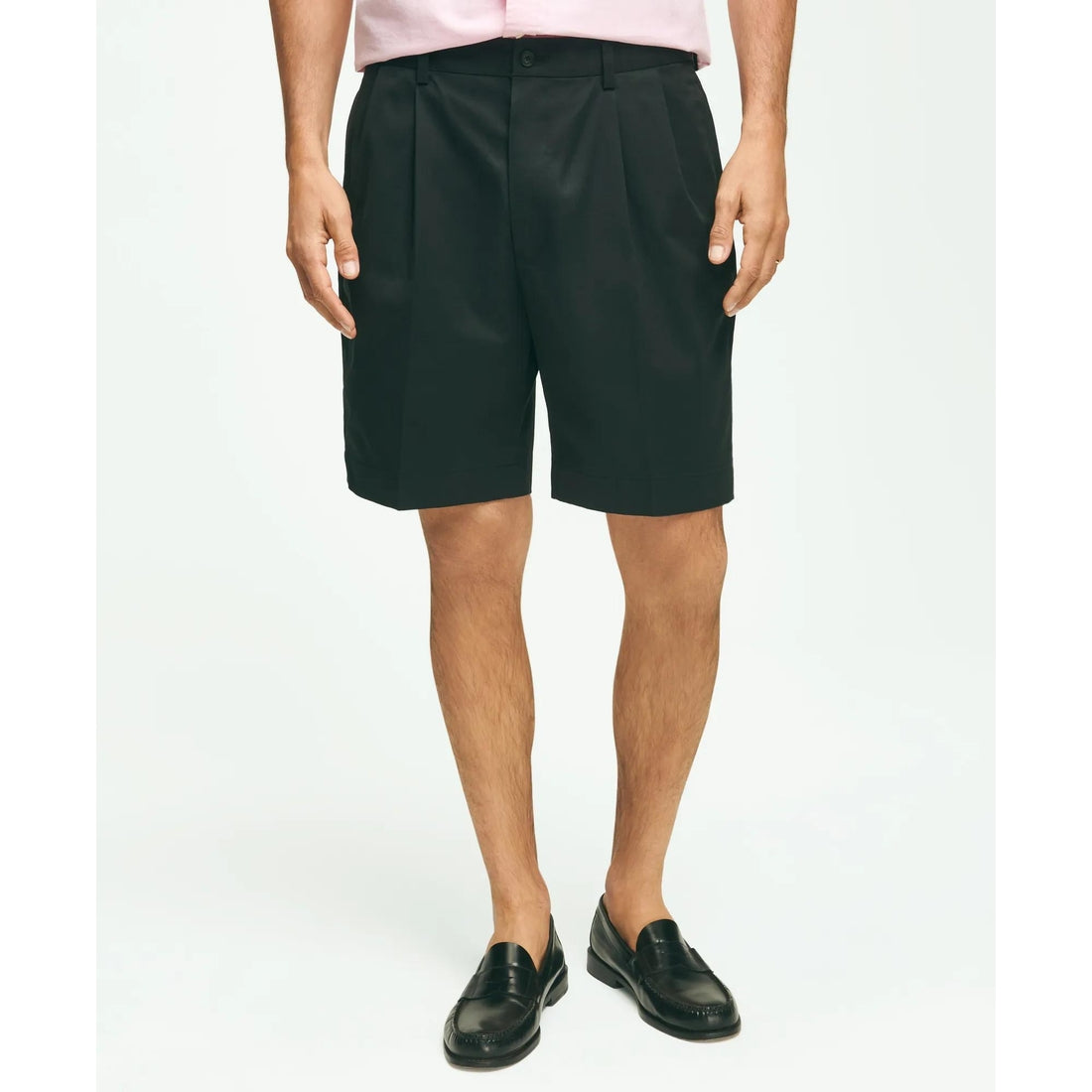 8" Pleat Front Stretch Advantage Chino Shorts