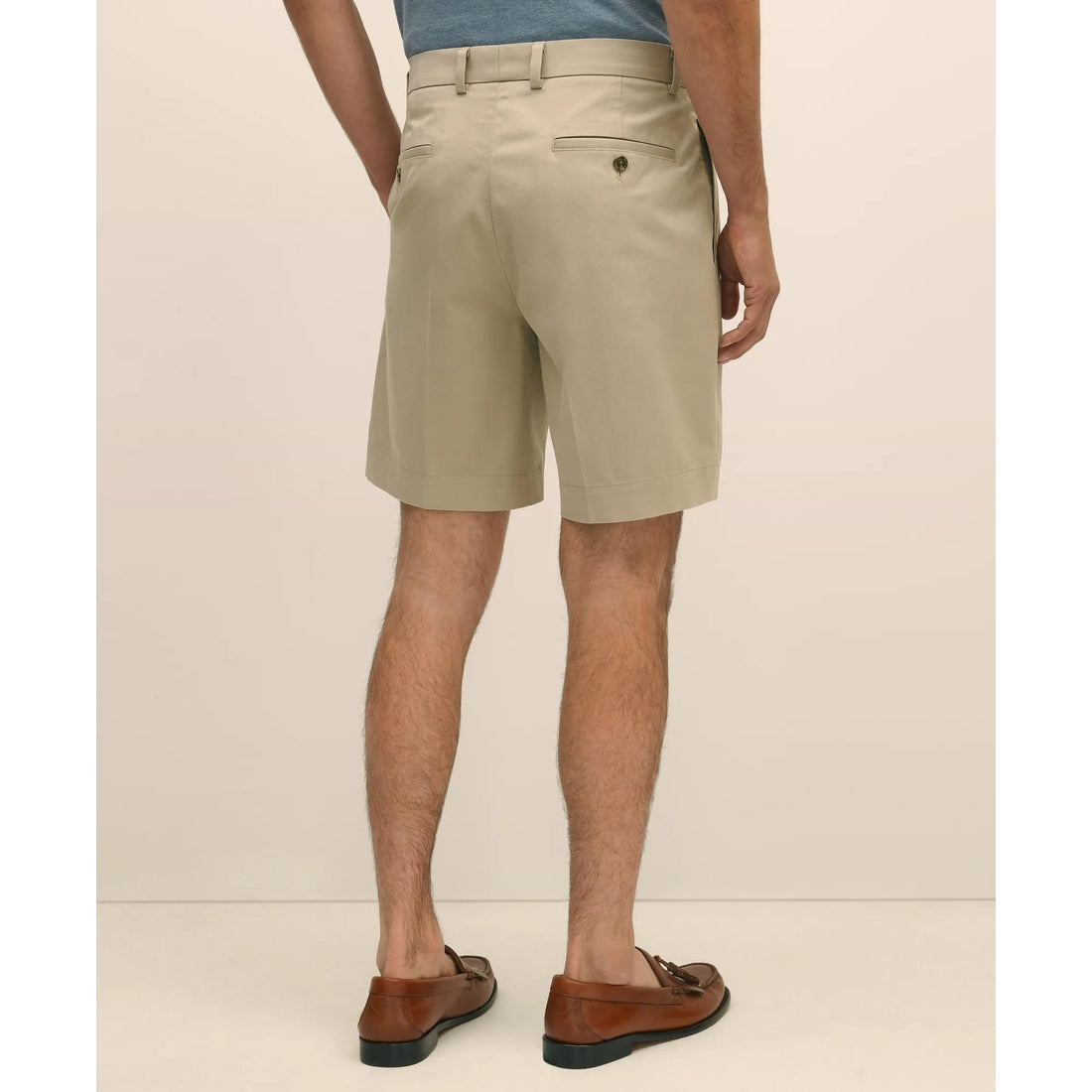 8" Pleat Front Stretch Advantage Chino Shorts