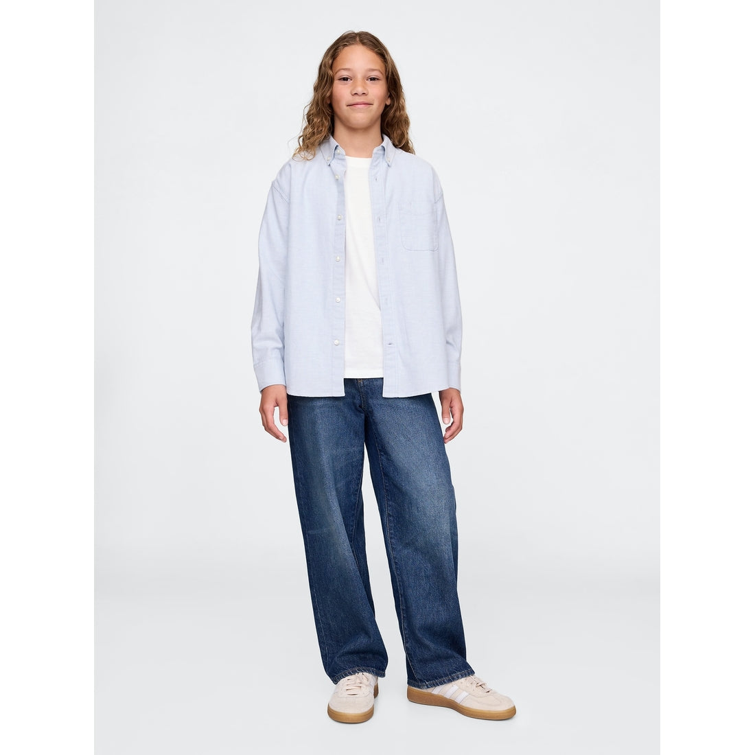 Boys' Relaxed Oxford Shirt